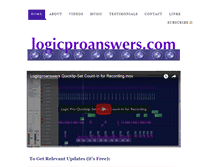 Tablet Screenshot of logicproanswers.com